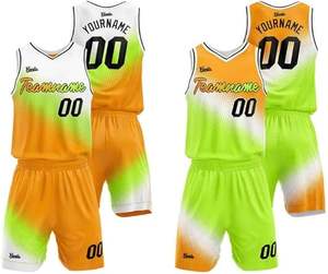 Custom Reversible Basketball Jersey <b>Shorts</b> Uniforms Polyester Uniforms Printed Logo High Quality Uniform Sportswear industry - Product Image 1