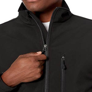 Chaqueta de Invierno Personalizable de Mezclilla y Softshell, Cuello Alto, Tejido de Poliéster, Impermeable, Elástica, Ecológica, Estilo Vintage, Algodón - Product Image 4