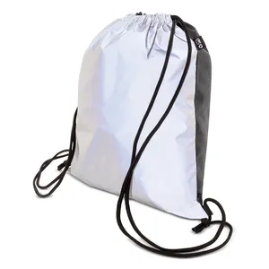 Zaurak Eco-Gadgets Zaino Sportivo Riflettente in RPET con Coulisse Promozionale - Product Image 2