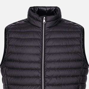 Veste d'hiver sans manches pour homme 2025, logo personnalisé brillant, imperméable, respirante, légère, veste matelassée OEM, vestes pour homme - Product Image 2