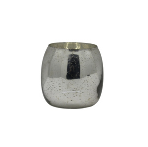 Decoración navideña de mesa mate azul cielo Color vidrio diseño de lujo vela votiva India tarro y recipiente de vela personalizado - Product Image 2