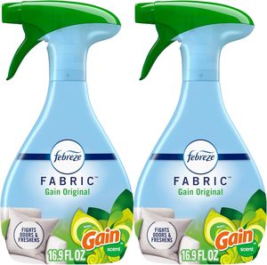 Febreze Désodorisant Textile Anti-Odeurs avec Gain, Original, 16,9 fl oz, Lot de 2 - Product Image 1