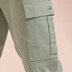 Pantalons cargo pour hommes de qualité supérieure, décontractés, respirants, 100% coton, vente en gros, prix bas - Product Image 6