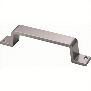 Poignées et boutons de meubles en aluminium HERMETA, poignée 420, projection de 42 mm, longueur de 200 mm, largeur de 29 mm, couleur argent anodisé, 4 trous - Product Image 3
