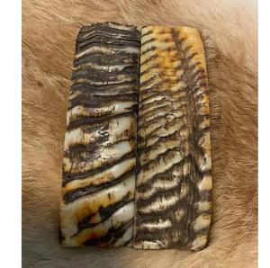 Plaque de corne authentique pour manche de couteau parfaite pour les couteaux personnalisés - Product Image 6