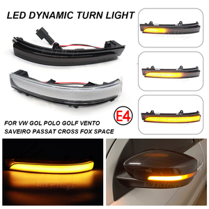 Năng động lần lượt tín hiệu đèn cho Volkswagen Gol saveiro Voyage G5 <span class=keywords><strong>G6</strong></span> G7 G8 suran Bọ Cánh Cứng Fox nhấp nháy Side Chỉ số hướng đèn - Product Image 4