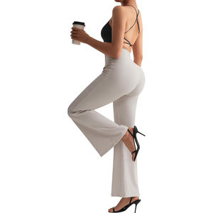 Leggings sans couture taille haute pour femmes, tendance, style latéral, pantalon de yoga slim, legging - Product Image 4