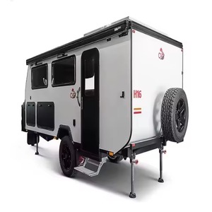 Hot Mobile Motorhome Camper Trailer Road Travel Trailer Caravan Black 55ft Nationwide Shipping - Product Image 2