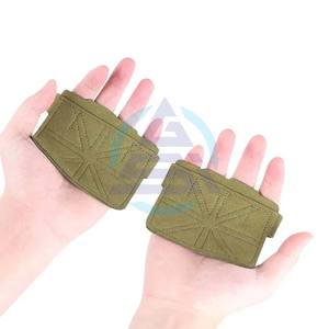 <b>Gymnastics</b> Grips Pull Ups Weightlifting Workout Women Leather Weight Lifting Training <b>Gloves</b> Palm Protection Men Fitness Sports - Product Image 3