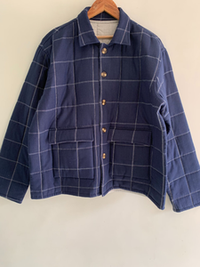 Chaqueta vintage acolchada de algodón de invierno para hombre con cremallera bordada diseño personalizado al por mayor - Product Image 2