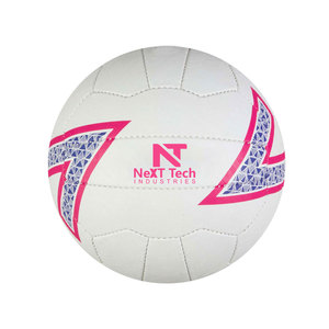 Venta al por mayor de cuero personalizado tamaño 5 fútbol entrenamiento Netball Ball Trainer's Football Netball Ball - Product Image 6