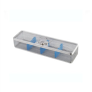 Plat de plateau de stérilisateur de panier de désinfection médicale chirurgicale avec le cas de stérilisation d'endoscope de couverture - Product Image 1