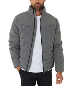 OEM Custom <b>Men</b> High Quality Custom Colors Full Sleeves Hooded Puffer Bubble <b>Jacket</b> Breathable and Comfortable Vest Grey Coour - Product Image 1