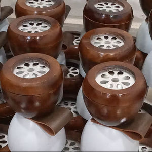 Quemador de incienso de madera Mobkhar de diseño más elegante árabe de regalo de decoración islámica - Product Image 4