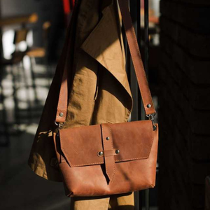 Bolso Bandolera Cruzado Vintage de Cuero Genuino Impermeable con Cremallera, Pequeño, Casual, para Exteriores, Oficina, Compras, Viajes - Product Image 6