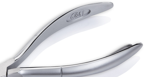 NGHIA OMI Pince à ongles professionnelle en NL-102 en acier inoxydable de qualité supérieure pour la manucure et la pédicure, finition grise mate et polie - Product Image 4