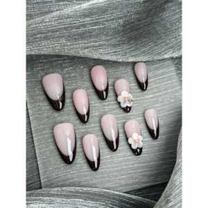 Cocoa Veil - Adhesivos Decorativos para Uñas, Diseño Elegante para Decoración de Uñas - Product Image 2