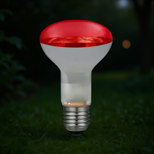 Reflector Rojo R63 E27 230V 60W para Jardín - Product Image 3
