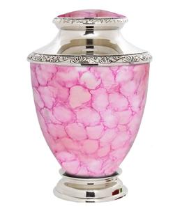 TROFEO DE CREMACIÓN AMERICANA URNA CON FUEGO AZUL ACABADO EN PLATA URNAS FUNERARIAS DE METAL URNAS DE CENIZAS DECORATIVAS DE INTERIOR - Product Image 4