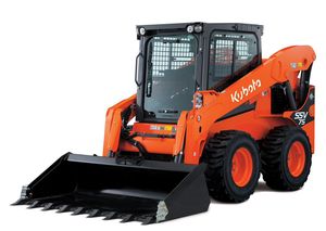 Chargeuse compacte sur chenilles Kubota SVL97-2, faible nombre d'heures, moteur diesel 96 CV, hydraulique à haut débit, machine d'origine japonaise Kubota - Product Image 3