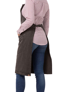 มีโลโก้ของคุณทนทานและมีสไตล์เหมาะสำหรับร้านกาแฟร้านกาแฟและผ้ากันเปื้อนสำหรับเวิร์คสเตชั่นบาริสต้ามืออาชีพ - Product Image 2