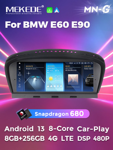 MEKEDE 8.8 Pollici Snapdragon 680 8 Core CarPlay Wireless per BMW <span class=keywords><strong>Serie</strong></span> 3 E90 E91 <span class=keywords><strong>Serie</strong></span> 5 E60 2004-2011 Autoradio - Product Image 4