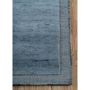 Alfombra de Lana Tejida a Mano Clásica Azul Basis para el Hogar, Alfombra Rectangular Grande de 9x12 para Entrada, Pasillo, Sala de Estar, Color Sólido Hwl-1600 - Product Image 4