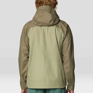 Trending Winter Fashion Outdoor Canvas Softshell <b>Jacket</b> <b>Men</b> Stand Zipper <b>Lightweight</b> Windproof Waterproof Breathable - Product Image 2