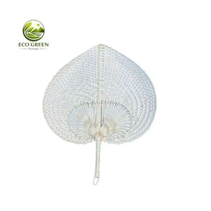 Éventail en bambou tressé écologique, éventail traditionnel vietnamien en feuille de palmier pour les mariages à la plage et les cadeaux d'événements - Product Image 2