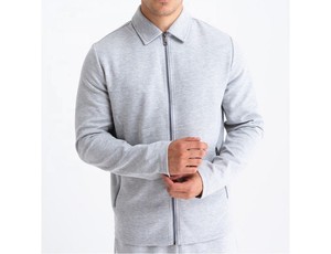 Conjunto de Camiseta y Pantalones Cortos de Algodón Sólido, Estilo Vintage, para Hombre, Verano, Transpirable, de 240 g/m², Personalizable - Product Image 4