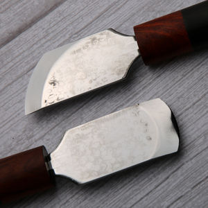 Curved <b>Blade</b> Leather <b>Knife</b> for Professional <b>Craft</b> Cutting Leather Working <b>Knife</b> Ergonomic Design Durable <b>Blade</b> - Product Image 6