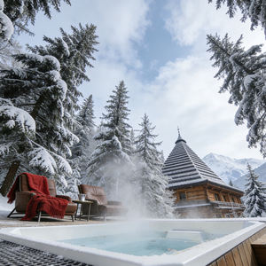Piscine SPA en fibre de verre personnalisable avec jets puissants et système de filtration intégré, directement de l'usine - Product Image 5
