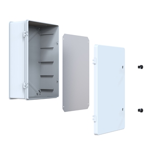 Caja de Distribución 400x600x242 mm IP65 Impermeable, Caja de Conexiones de Pared Moldeada por Inyección, Carcasa de Plástico ABS Impermeable - Product Image 5