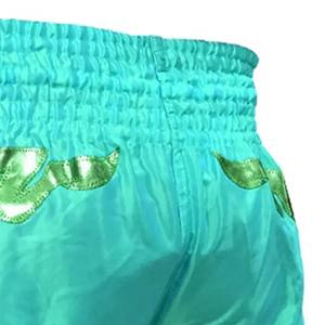 กางเกงมวยไทยสั่งทำพิเศษ คุณภาพสูง กางเกงคิกบ็อกซิ่ง MMA สำหรับการต่อสู้ ผลิตในปากีสถาน ขายส่งราคาถูก - Product Image 6