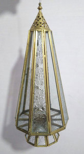 Farol de Metal con Alambre de Hierro, Farol Decorativo de Metal Curvado a Mano, Decoración para Fiestas de Cumpleaños y Navidad, Portavelas - Product Image 3