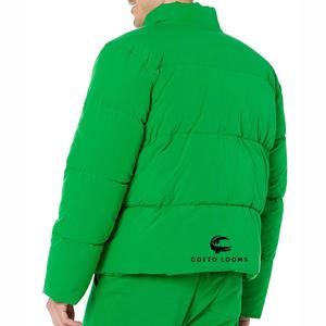 OEM ODM chaqueta acolchada de moda con capucha cálida personalizada para hombre ligero de moda recortada Premium 2025 nueva llegada prendas de vestir exteriores - Product Image 2