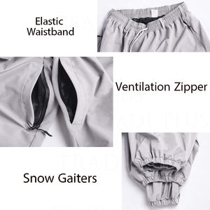 Pantalons de ski pour hommes imperméables personnalisés, personnalisation personnalisée, fabrication de haute qualité, pantalons de snowboard les plus vendus en 2025 - Product Image 3