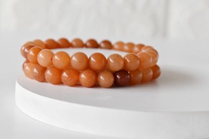 Wholesale Premium Healing <b>Red</b> Color <b>Red</b> Aventurine Polished 8mm Round Beaded <b>Bracelet</b> for Meditation Jewelry - Product Image 4