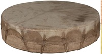Eco-Friendly Natural Hide Shamanic Drums - Handmade Percussion Instrument for Spiritual Practices and Sound Journeys 20inches