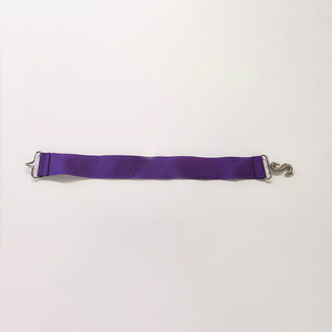 ผ้ากันเปื้อนสายเข็มขัดขยายสีม่วงพร้อมตะของูและตะขอแบบดั้งเดิมตัวเกี่ยวสีเงินหรือสีทองยาว12นิ้วยาว1 1/4 - Product Image 3