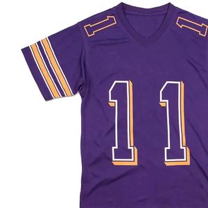 Maillot de baseball personnalisé de haute qualité pour hommes 100% polyester brodé vêtements de sport respirants - Product Image 6