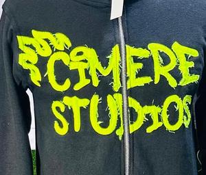 Cotton Fleece Balaclava <b>Hoodies</b> With Custom Neck Label or <b>Work</b> Distressed Embroidery Done by Tansy Industry Low Prices Top - Product Image 5