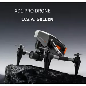 2024 nouveau Drone RC professionnel 4K HD caméra WiFi FPV pliable quadrirotor fonction de vol stationnaire Transmission d'image 10km-USA vendeur - Product Image 1