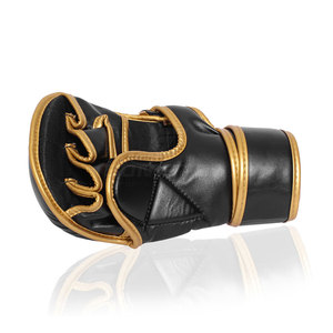 Pakistan Manufacturer High Quality MMA <b>Gloves</b> <b>Moisture</b> Wicking Customizable Bulk Quantity Low Price Wholesale Leather Material - Product Image 4