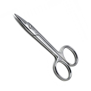 Tijeras Profesionales para Cutículas de Uñas, con Mango Antideslizante, Curvas y Afiladas, Ligeras, Reutilizables, de Acero Inoxidable de Alta Calidad - Product Image 4