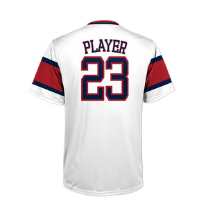Men's Pullover Baseball Jersey Crew Neck Sportswear Breathable Softball & Baseball <b>Tshirt</b> Customizable Tops - Product Image 2