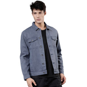 Chaqueta Vaquera Personalizada de Alta Calidad para Hombre, con Cuello Alto y Chaqueta Acolchada de Invierno, Precio Económico en Oferta - Product Image 2