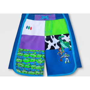 Traje de Baño Adaptativo de Toy Story para Niños de Disney Store, Talla XL, Diseño de Dibujos Animados, Traje de Baño Largo para Niños Pequeños, Estilo Veraniego - Product Image 2