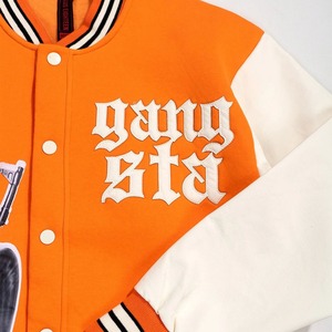 Wholesale Custom Printed Logo Varsity Jacket Baseball Letterman Jacket Wool And <b>Leather</b> Premium Quality Unisex <b>Basketball</b> Jacket - Product Image 2