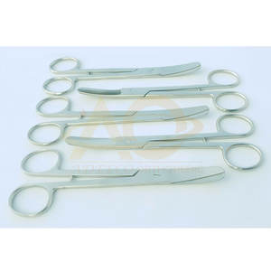 Lorenz, juego de instrumentos manuales y de yeso de 23 cm, tijeras de vendaje de acero inoxidable de 5 piezas, maquinaria alimentada - Product Image 6